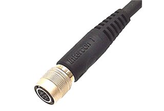 Intercon1 VCP-17-S 12 Pos Circular Plug w/ Sockets to 12 Pin Circular Plug w/ Pins, CCXC Style, 17.0 Meters   