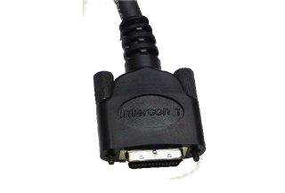 Intercon1 ELCP-1.0-P Economy, Camera Link – Straight - 26 Pos MDR (Standard) Connectors (Overmolded), Locking Thumbscrews, 1.0 meters   