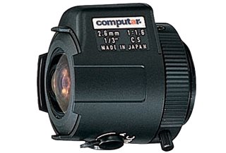 Computar TG2616AFCS Video Type Lenses: No Connector, Long Cable 1/3