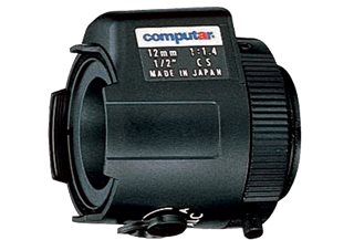 Computar HG1214AFCS,Video Type Lenses: No Connector, Long Cable, 1/2