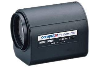 Computar H6Z0812AMSP Motorized Zoom,, 8-48mm f1.2 6X, A/I with spot & preset